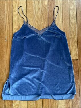 Free People Velvet Slip Cami Tank Top